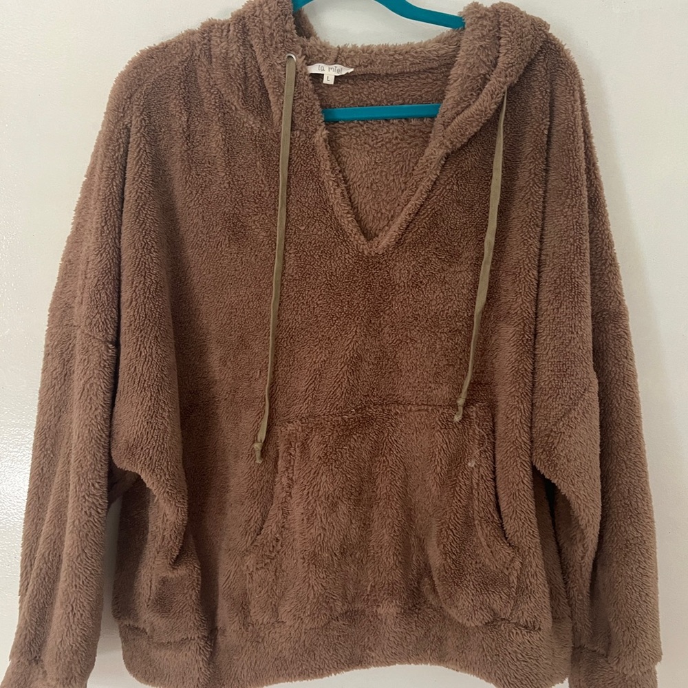 Fuzzy sweatshirt